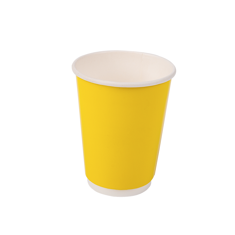 12oz 일회용 생분해성 이중층 종이컵