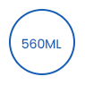 560ML 일회용 분해성 포장지 그릇 icon