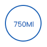 750ML 일회용 생분해성 샐러드 종이 그릇 icon
